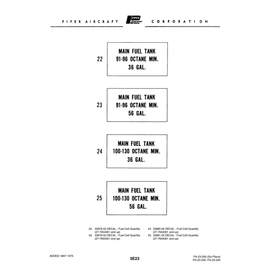 Decal - Fuel Cell Quantity (33980-02) — Johnson Scorpion Too Decal - Fuel Cell Quantity (33980-02) — Johnson Scorpion Too