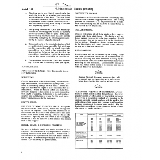 Aviation Part (15069309) — Cessna 150