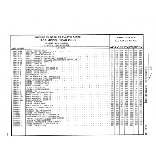 Aviation Part (0413103-1) — Cessna 150 Aviation Part (0413103-1) — Cessna 150