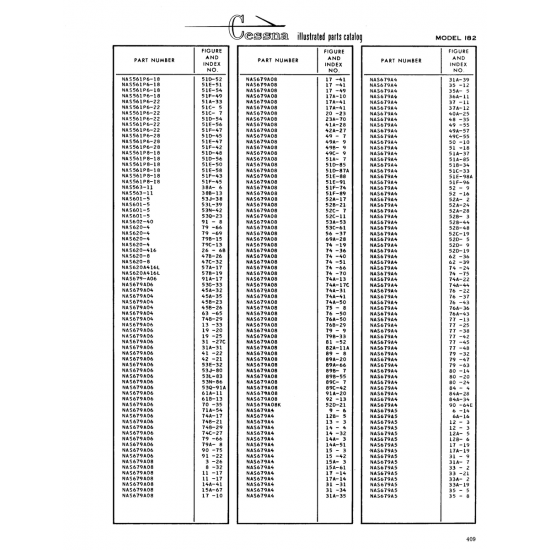 Aviation Part (74A-17C) — Cessna 182 Skylane Aviation Part (74A-17C) — Cessna 182 Skylane