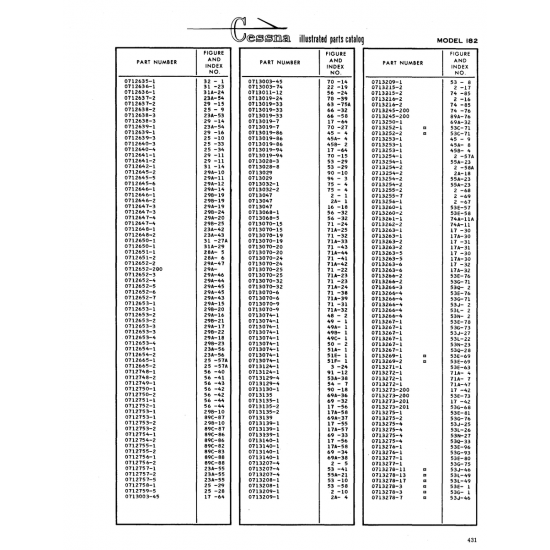 Aviation Part (298-24) — Cessna 182 Skylane Aviation Part (298-24) — Cessna 182 Skylane
