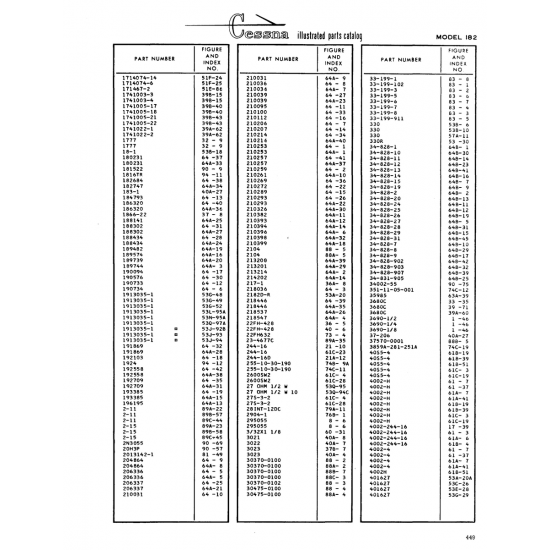 Aviation Part (898-57) — Cessna 182 Skylane