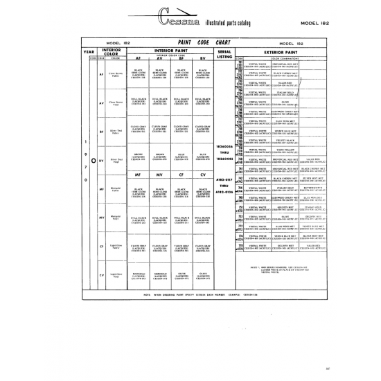 Aviation Part (18260056) — Cessna 182 Skylane