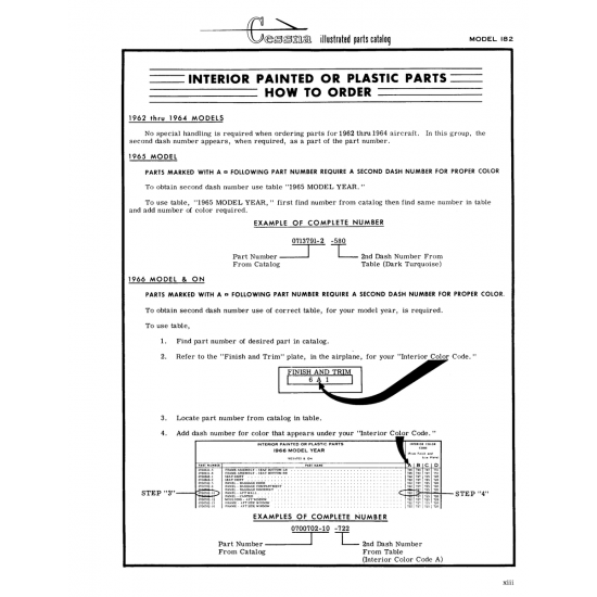 Aviation Part (0700646-1) — Cessna 182 Skylane