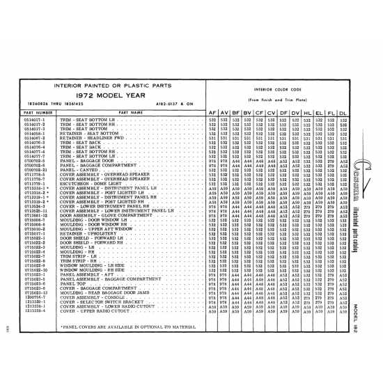 Aviation Part (0713318-1) — Cessna 182 Skylane Aviation Part (0713318-1) — Cessna 182 Skylane