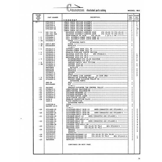 Aviation Part (S226-3) — Cessna 182 Skylane Aviation Part (S226-3) — Cessna 182 Skylane