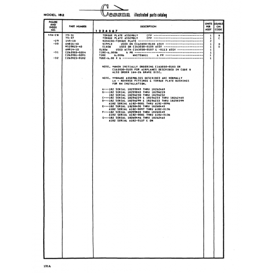 Aviation Part (145-10) — Cessna 182 Skylane Aviation Part (145-10) — Cessna 182 Skylane