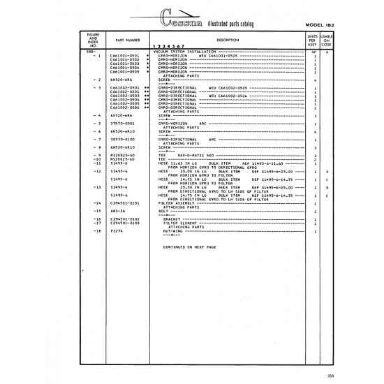 Military-Standard Aircraft Part (MS20825-60) — Cessna 182 Skylane Military-Standard Aircraft Part (MS20825-60) — Cessna 182 Skylane