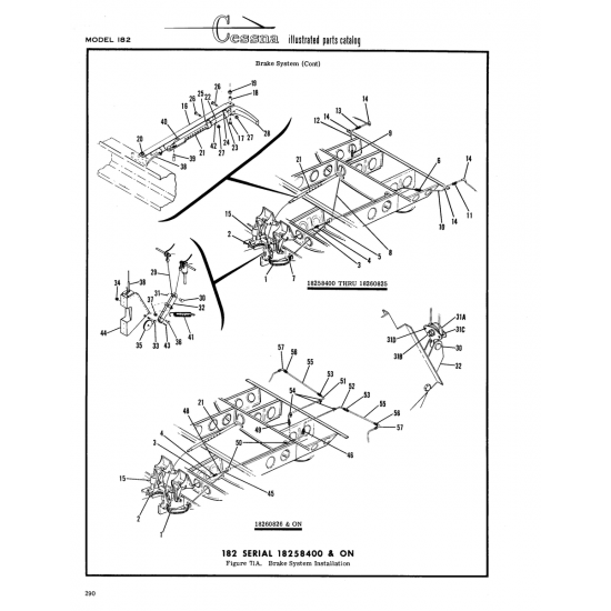 Brake System Installation (18258400) — Cessna 182 Skylane Brake System Installation (18258400) — Cessna 182 Skylane