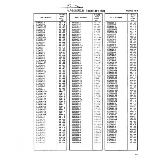 Aviation Part (618-48A) — Cessna 182 Skylane