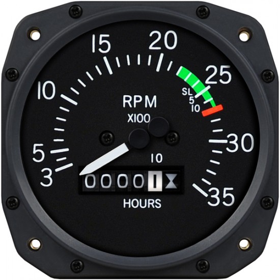 3 1/8 inch Cessna Mechanical Tachometer by Superior Labs Sl 55002-14-N00 SL1010-55002-14-N00 C668020-2020 Cessna C-172 Marking Redline 2700 3 1/8 inch Cessna Mechanical Tachometer by Superior Labs Sl 55002-14-N00 SL1010-55002-14-N00 C668020-2020 Cessna C-172 Marking Redline 2700