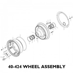Cleveland 40-424 Main Wheel Assembly 40-424